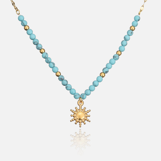 Solara Necklace – Sun-Kissed Elegance