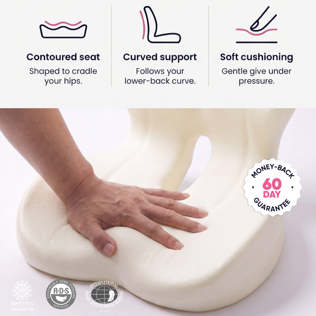 Eliminate Tailbone Pain And Sit Comfortably For Hours With CELINVA