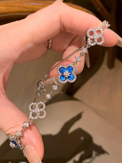 Blue Cleef Bracelet