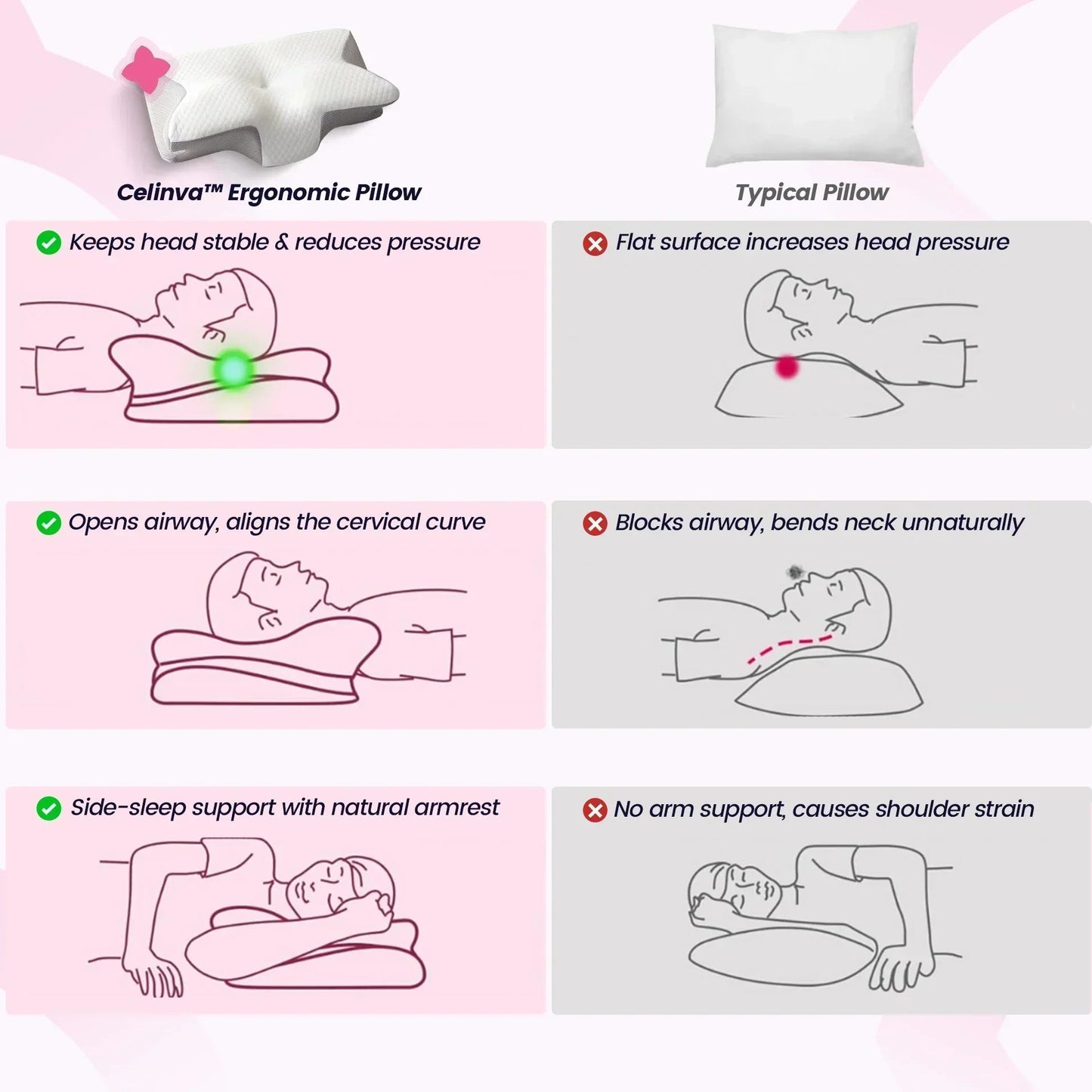 Celinva™ Sleep Pillow