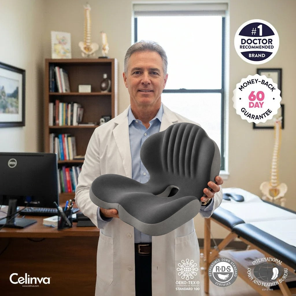 CELINVA orthopedic seat cushion