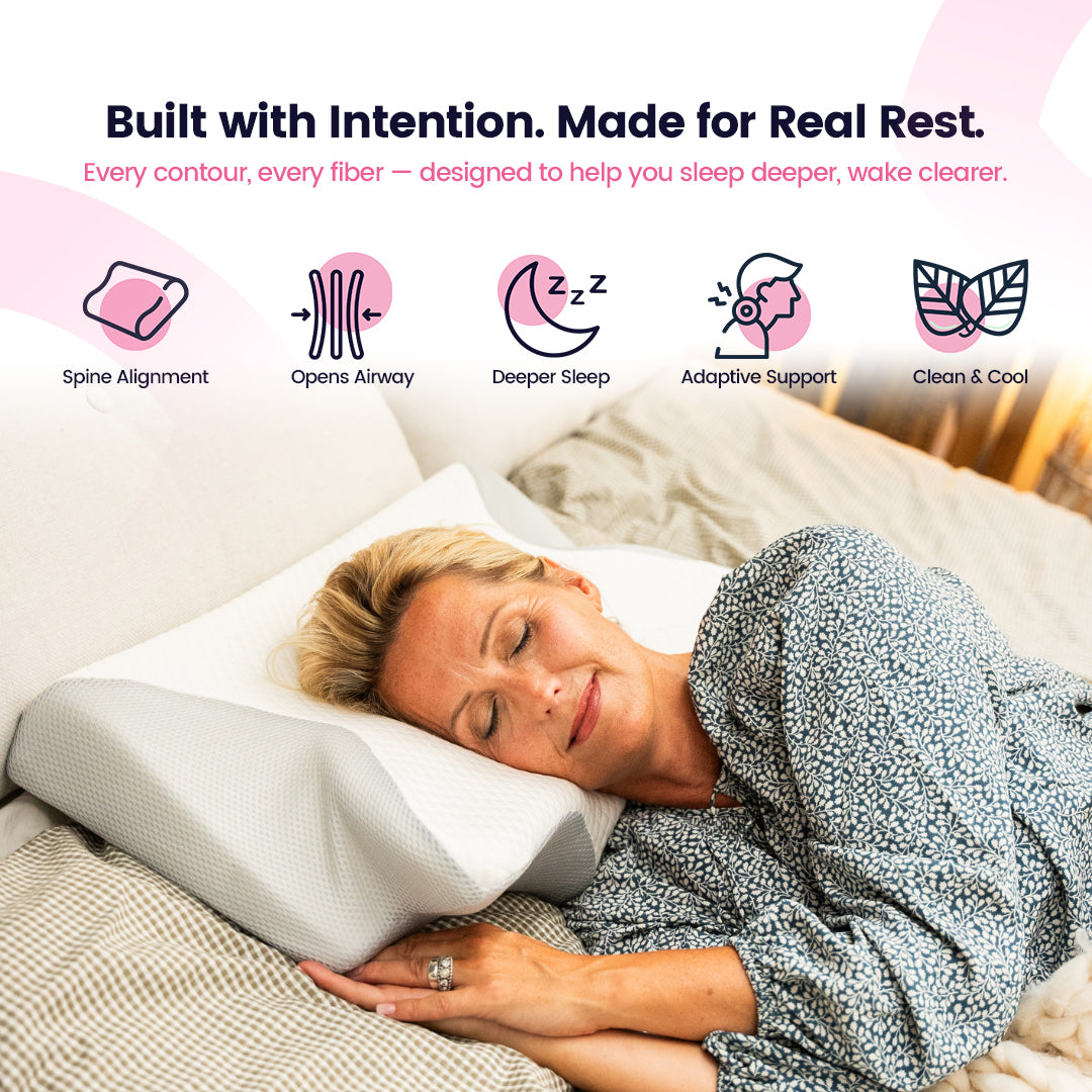 Celinva™ Ergonomic Sleep Pillow