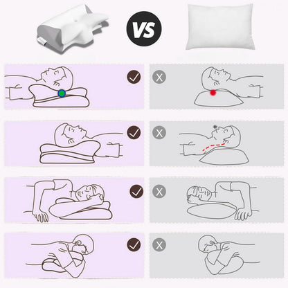 Celinva™ Ergonomic Sleep Pillow