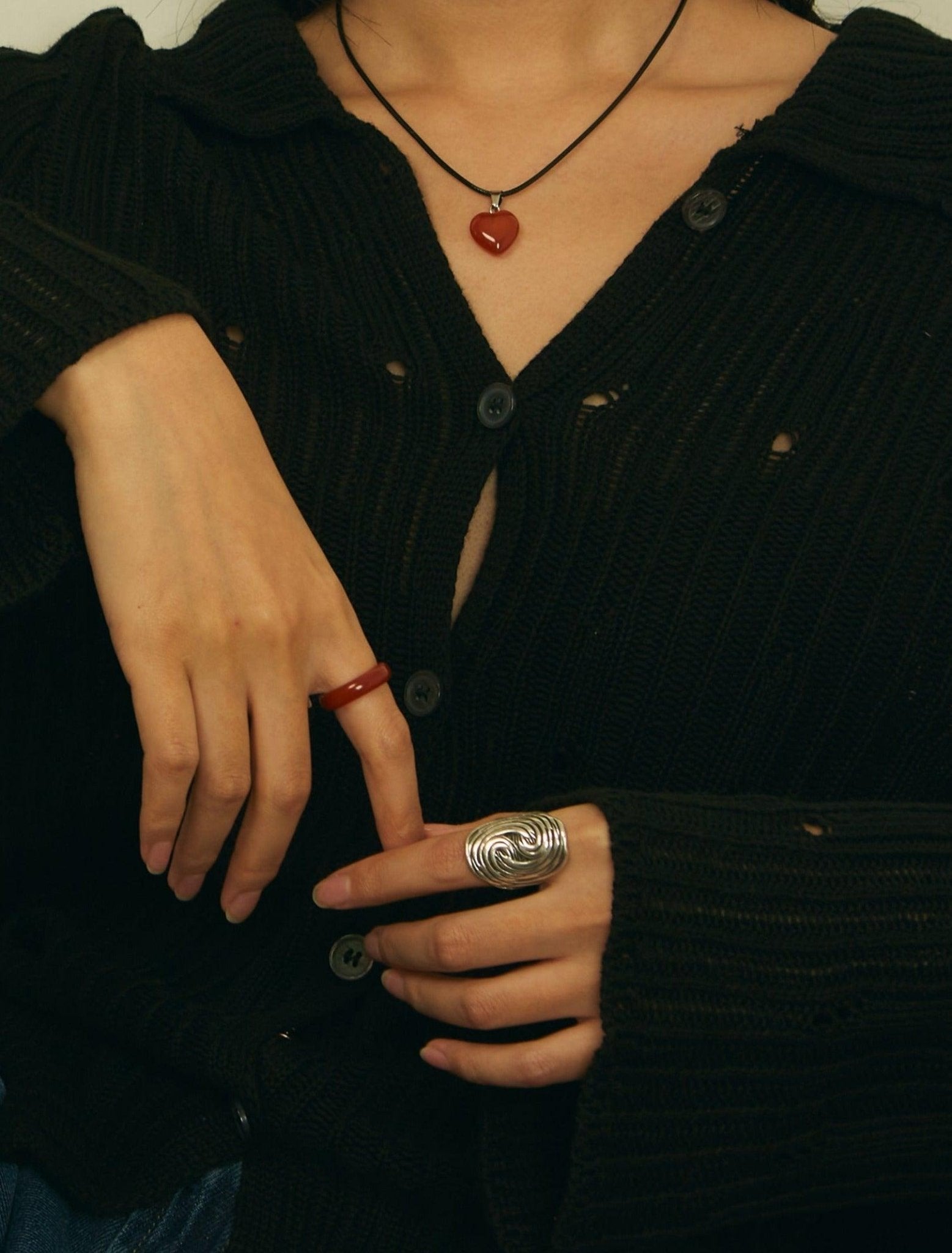 Silver Swirl Ring – Artistic Twist