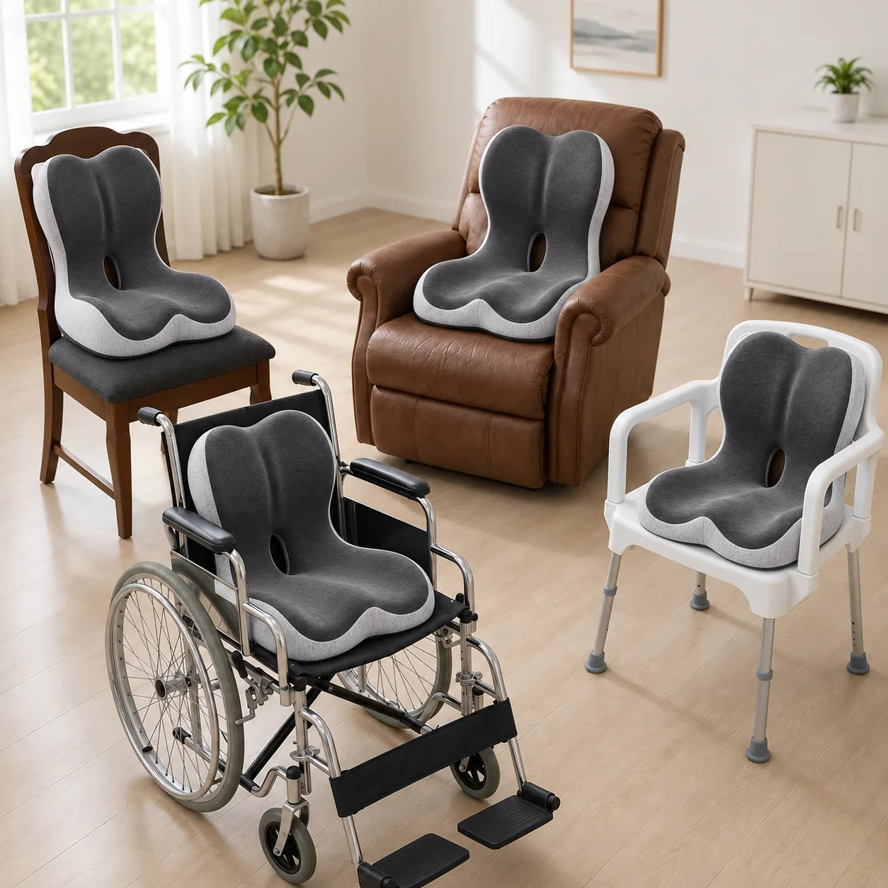 2. Works in every chair, anywhere